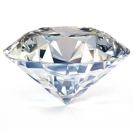 side profile of a diamond